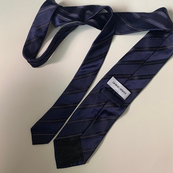 Giorgio Armani Other - Giorgio Armani Blue Tie silk